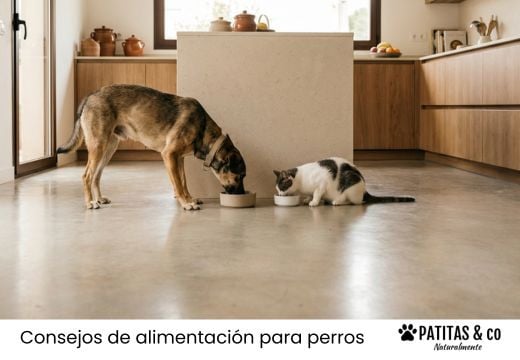 ¿Los perros pueden comer comida de gato? ¿Qué pasa si lo hacen?