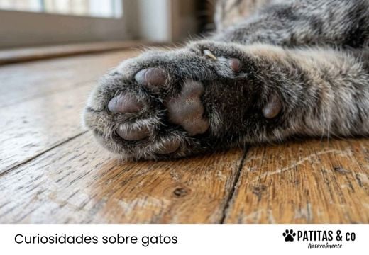 ¿Cuántos dedos tiene un gato? Así son sus patas