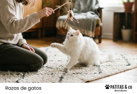 7 Razas de gatos blancos con ojos azules: curiosidades y cuidados